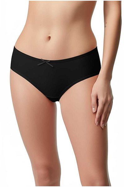 Fanilam Star 6-Piece Women's Flexible Bamboo Bato Panties – Antibacterial, Breathable, High Edge