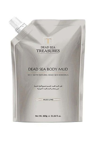 Dead Sea treasures Dead Sea Body Mud, Rich with Natural Dead Sea Minerals, for All Skin Types - 600