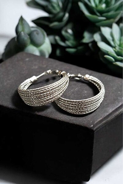 Öze Aksesuar VİP HALKA KÜPE KARARMAZ ALERJİ YAPMAZ