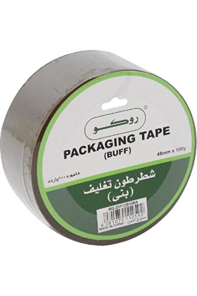 Roco شريط تغليف بني - لاصق قوي، 48 مم × 50 م