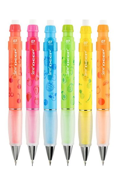 Serve Deep Tip Pen Fruit Series 07mm - Set of 6