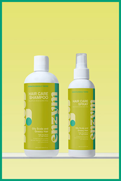 ENZYM COSMETICS Yağlı Saç Derisi Ve Yağlı Saçlar İçin Saç Bakım Maskesi 250 ml