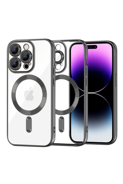 SKYDDAR INNOVATION Husă pentru iPhone 14 Pro Max, Luxury Shield Magsafe, prot...