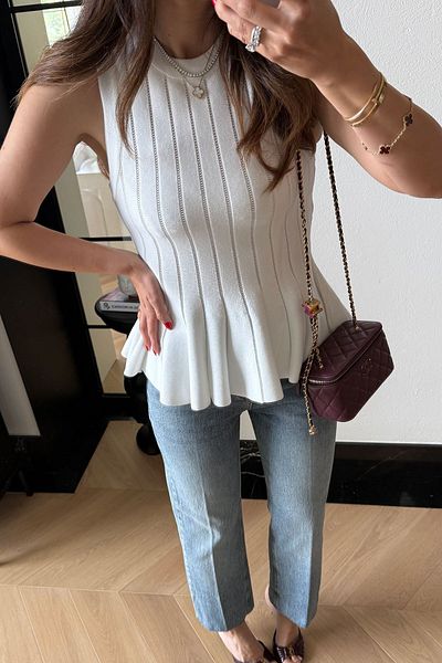 Özge Özgenç Flounce Tank Top