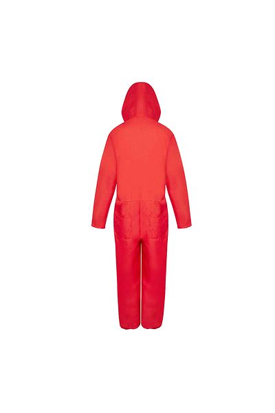 Depox Children's costume, Squidward Game, Leader, red, mask included, 5-7 years, 110-120 cm