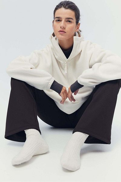 H&M Warm pocket-detail sports leggings