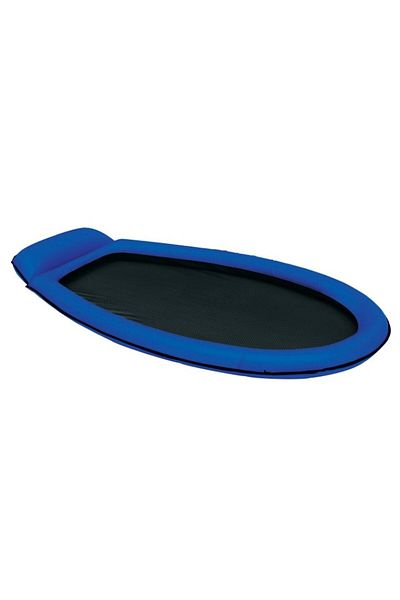 OEM Saltea gonflabilă tip șezlong pentru plajă, mare sau piscină, confortabilă, cu 2 perne cu aer, 176 x 93 cm, neagră