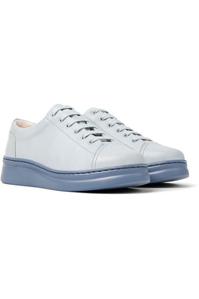 CAMPER Women's Gray Sneakers with Platform Heel, Genuine Leather, Soft Sole, Casual Runnerup