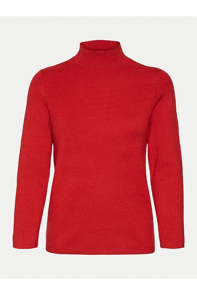 Vero Moda vero moda Women's Turtleneck 10320585 Red
