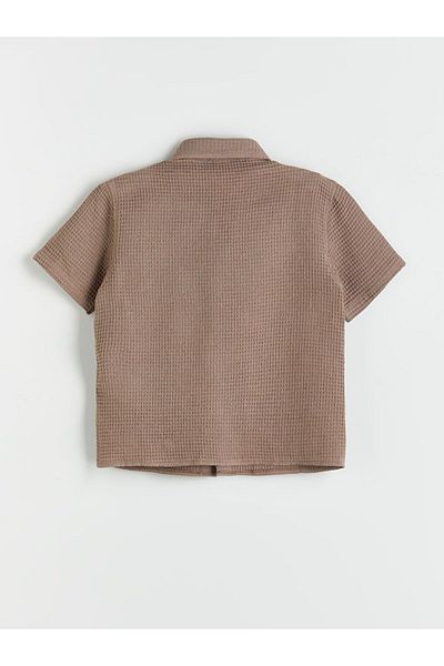LC Waikiki Детска тениска LCW Basic с джобове и детайли за момче