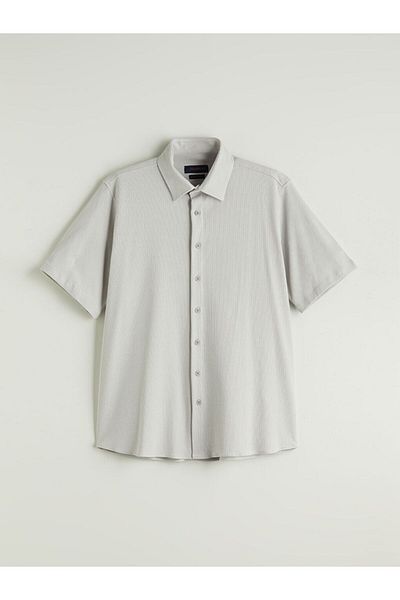 LC Waikiki Southblue Men's Regular Fit Short Sleeve Shirt
