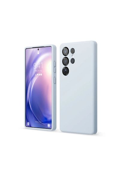 Gtech Husă G-tech Cloud Skin Compatibilă Cu Samsung Galaxy S25 Ultra, Albastru