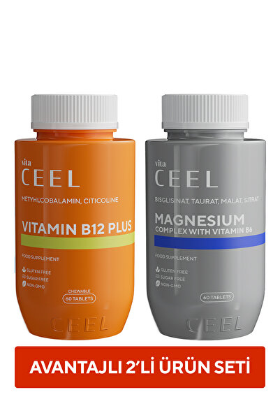 2’li B12 Dilaltı ve Magnezyum Tablet