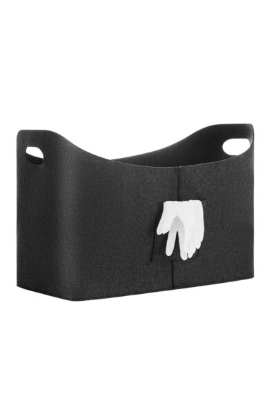 Reboots Set of 2 foldable storage baskets and 2 pairs of EBoot gloves, felt, ...