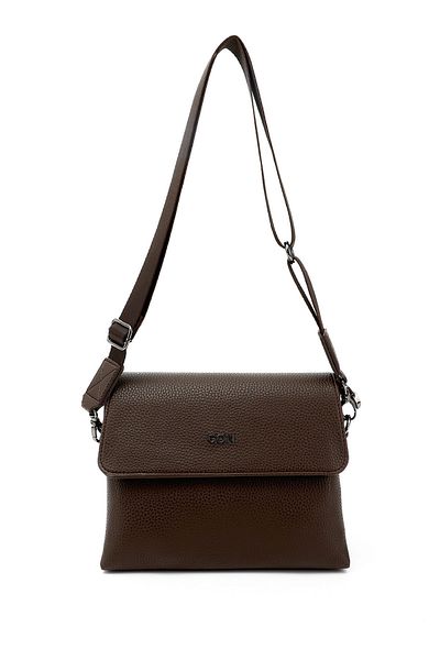 GÖNDERİ(R) Women/Girls Brown Long Strap Shoulder Bag