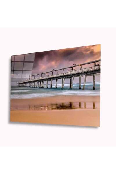 idealizbiz Pictură din sticlă peisaj 4 mm Sticlă temperată durabilă