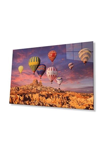 idealizbiz Flying Balloons Sticlă de masă 4 mm Sticlă temperată durabilă