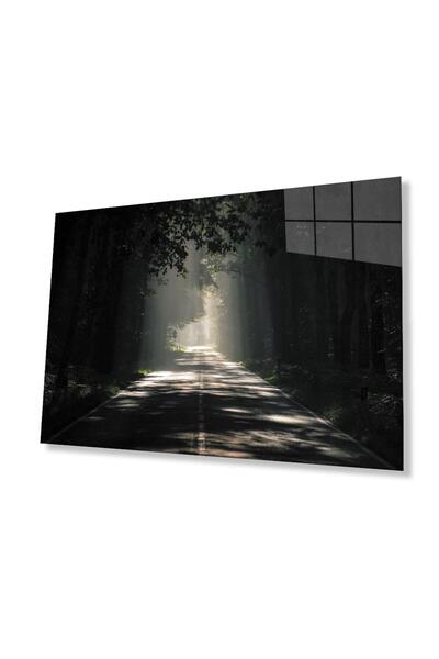 idealizbiz Επιτραπέζιο γυαλί Tree Road 4mm Ανθεκτικό σκληρυμένο γυαλί Parkway...