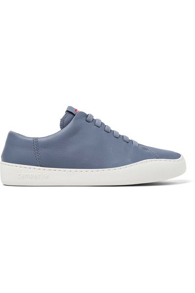 CAMPER Women's Gray Sneakers - Genuine Leather, Soft Sole, Everyday Comfort, Flexible Stitching Peutouring