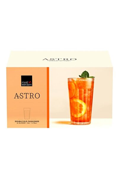 Generic royal leerdam 6-Piece Elegant Design High Quality Astro Glass Set Clear 350ml 829518