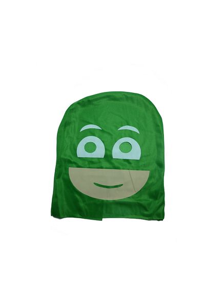 Depox PJ Masks Costume for Children, Greg the Clown, Green, 5-7 Years, 110-120 cm