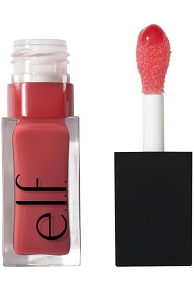 ELF E.l.f. Glow Reviver Lip Oil, Nourishing Tinted Lip Oil For A High-shine Finish, Rose Envy