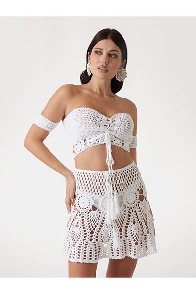 Guess Crochet Women's Blouse