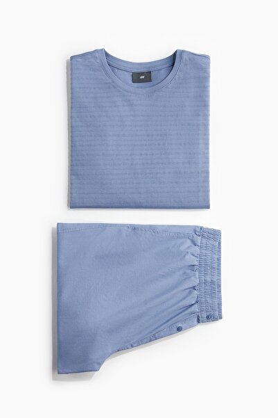 H&M Tişört ve Şortlu Pijama Takımı