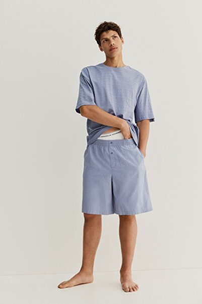 H&M Tişört ve Şortlu Pijama Takımı