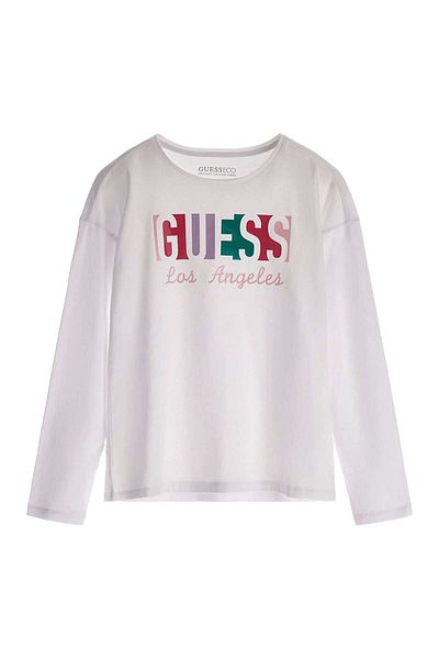 Guess Tricou Ls Tricou pentru fete