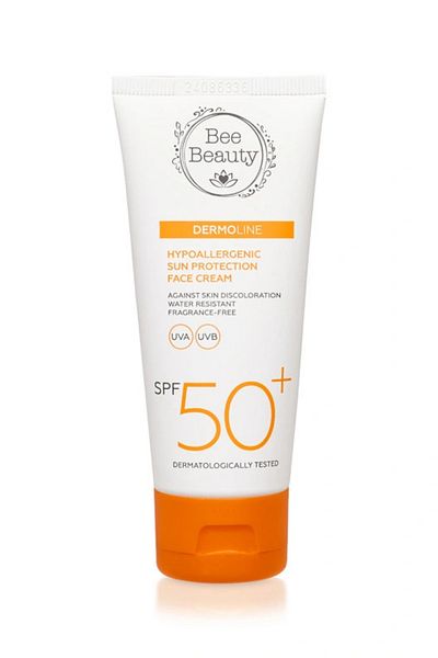 Bee Beauty Hypoallergenic Facial Sunscreen Spf 50+ – High Protection for Sensitive Skin, 50 ml