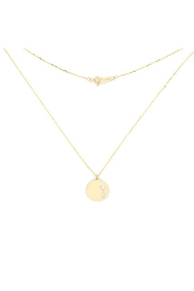 MOHI Fine Jewellery Lant din aur galben de 14k