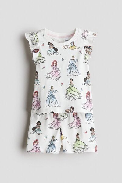 H&M Baskılı Pijama Takımı