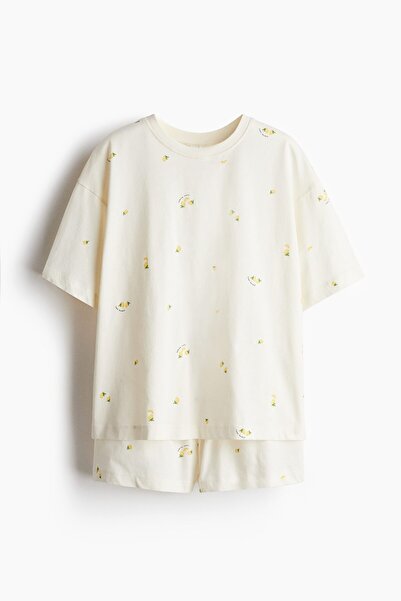 H&M Baskılı Pijama Takımı