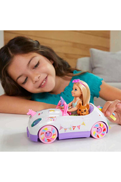 mattel Barbie Playset - Chelsea Doll and Unicorn Car