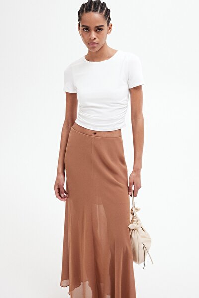 H&M Drapeli Tişört