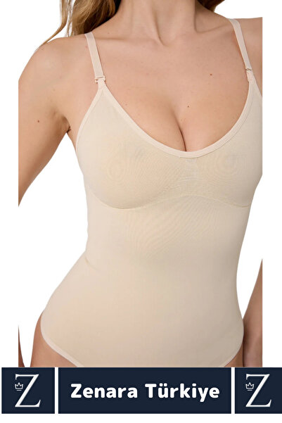 Zenara No Trace No Show Anti-Slip Body Shaping Firming Lifting Snap Fastener String Body Corset