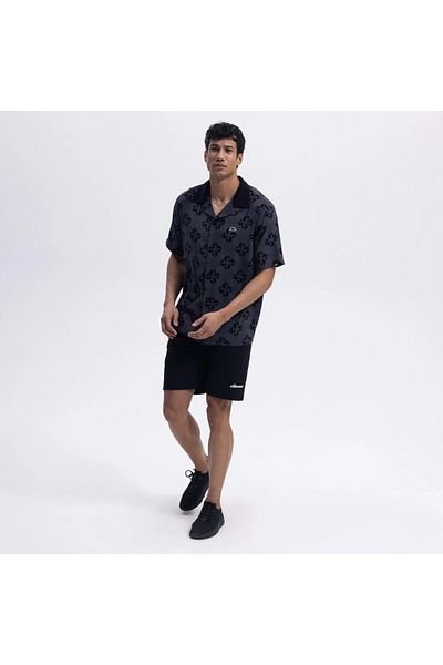 Ellesse Cămașă neagră pentru bărbați Em472-bk