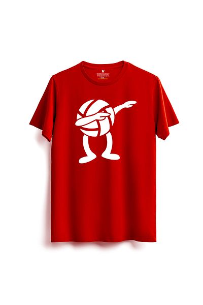 hakuof Cotton Volleyball Training Printed T-Shirt Volleyball Design