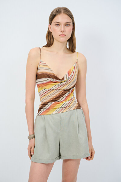 adL Askılı Örme Bluz