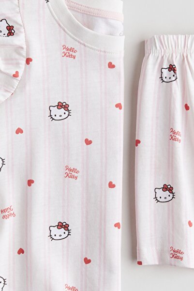H&M Baskılı Pijama Takımı