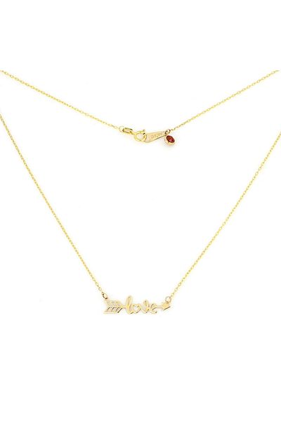 MOHI Fine Jewellery Lant din aur galben de 14k