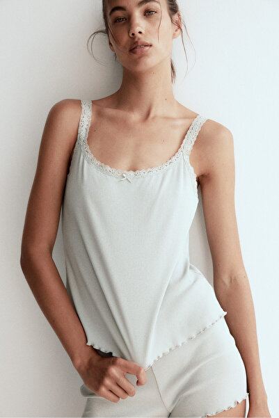 H&M Ribanalı Pijama Takımı