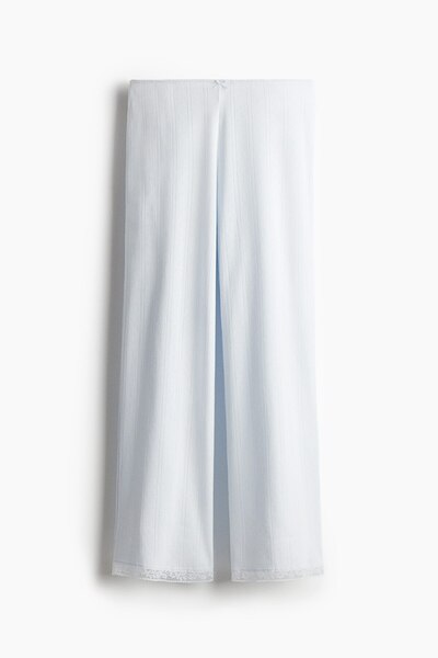 H&M Delik Desenli Pijama Altı