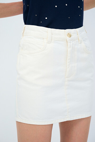 adL Mini Denim Etek