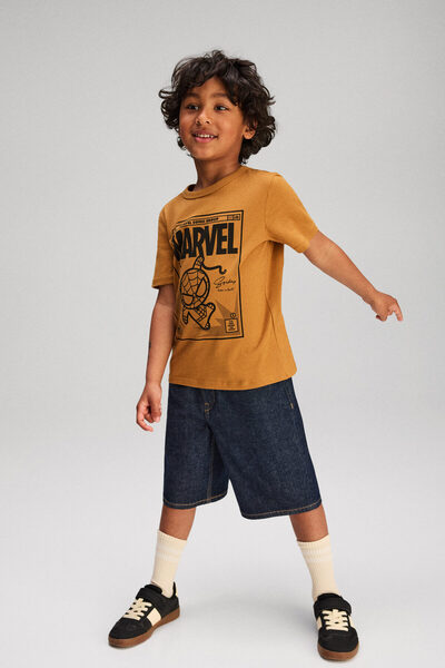 H&M Baskılı ve Pamuklu Tişört