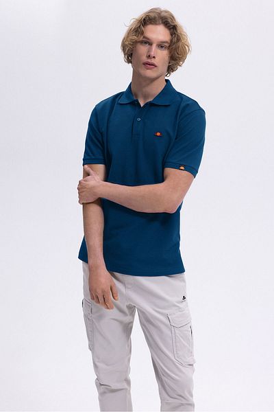 Ellesse Ανδρικό μπλουζάκι Polo Neck EM460-1-DNV