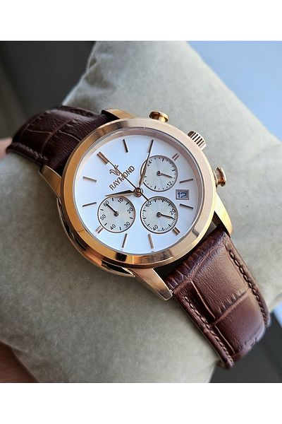 Raymond Rym-4769 Retro Leather Women Wristwatch