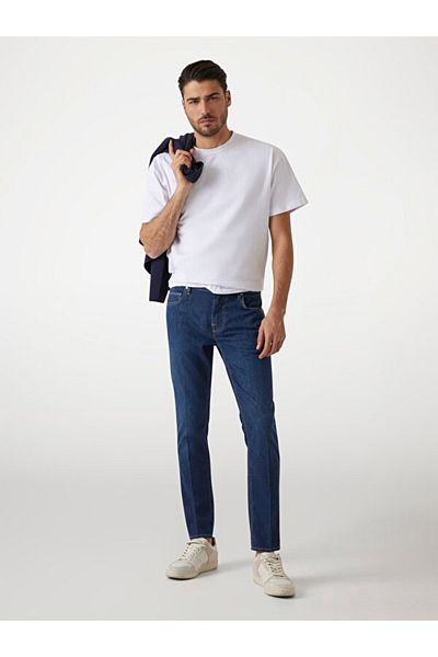 Guess Blugi Chris pentru bărbați, cu croiala super skinny