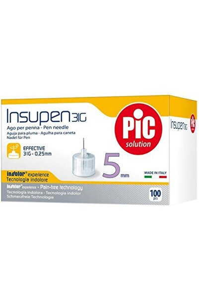 Pic Insupen Needles 31G 5Mm 100S